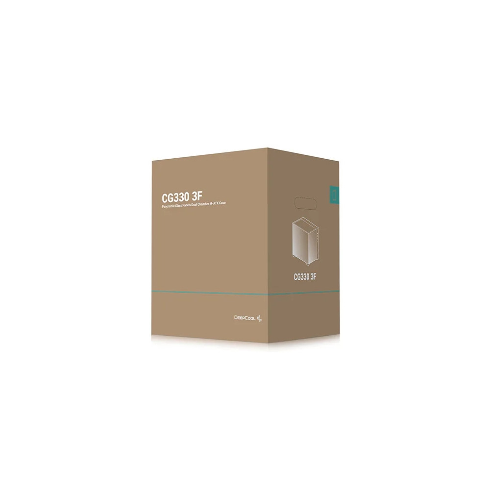 Produktbild för DeepCool CG330 3F - Micro-ATX - micro ATX