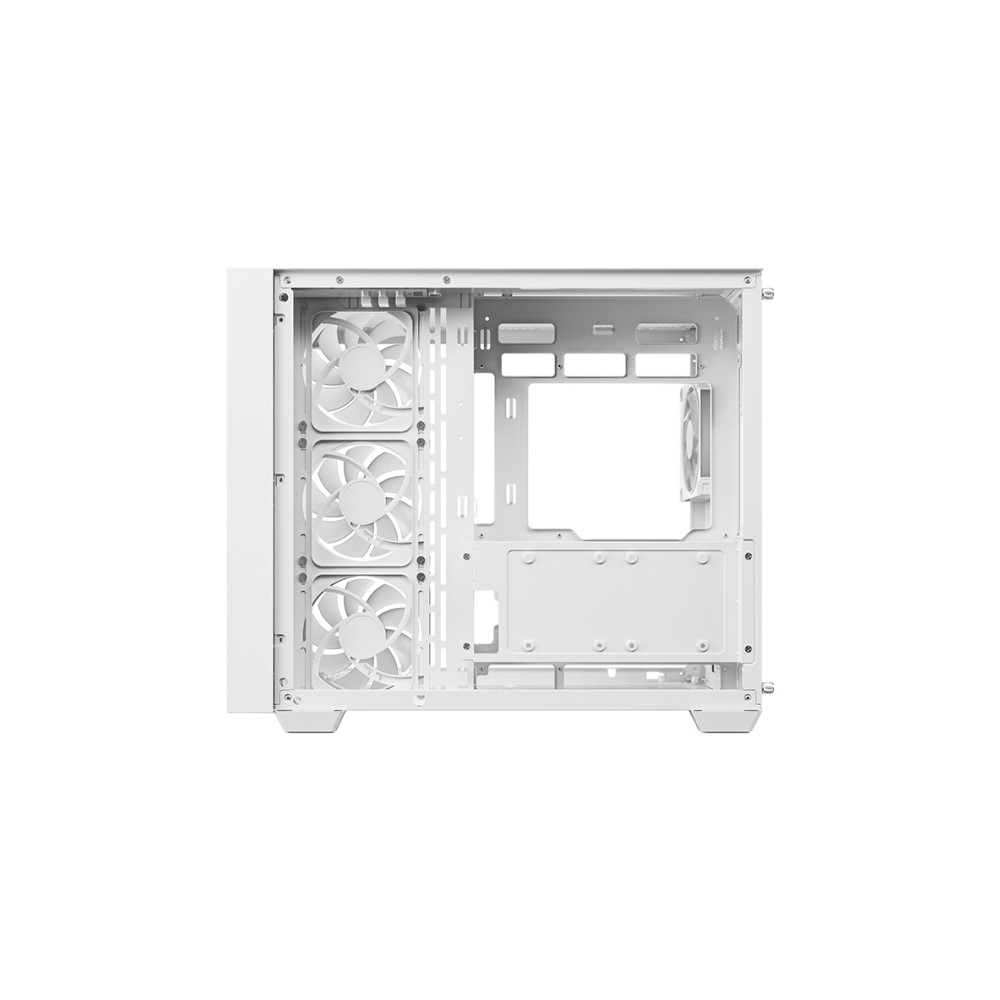 Produktbild för DeepCool CG530U 4F, Torn, PC, Vit, ATX, ITX, micro ATX, Akry...