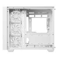 Produktbild för DeepCool CG530U 4F, Torn, PC, Vit, ATX, ITX, micro ATX, Akry...