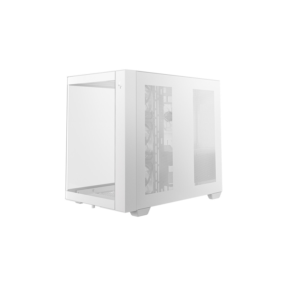 Produktbild för DeepCool CG530U 4F, Torn, PC, Vit, ATX, ITX, micro ATX, Akry...
