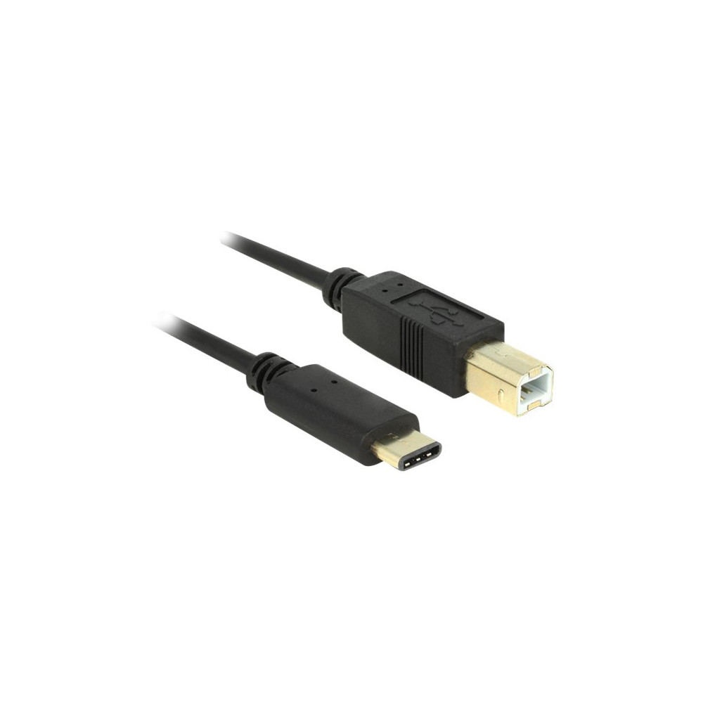 Produktbild för Delock - USB typ C-kabel - USB-C till USB typ B - 2 m