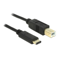 Produktbild för Delock - USB typ C-kabel - USB-C till USB typ B - 2 m