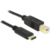 Produktbild för Delock - USB typ C-kabel - USB-C till USB typ B - 2 m