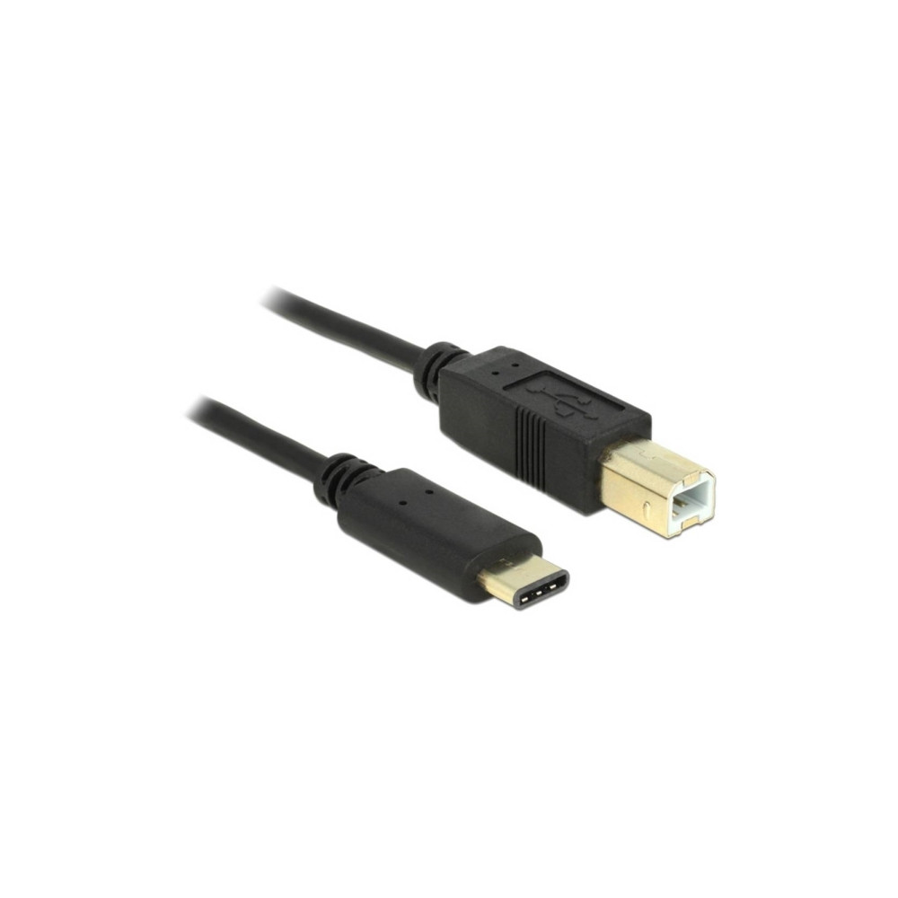 Produktbild för Delock - USB typ C-kabel - USB-C till USB typ B - 2 m