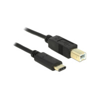 Produktbild för Delock - USB typ C-kabel - USB-C till USB typ B - 2 m