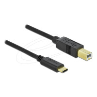 Produktbild för Delock - USB typ C-kabel - USB-C till USB typ B - 2 m