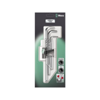 Produktbild för Wera 05073391001, Insexnycklar med L-handtag, set, Metrisk,...