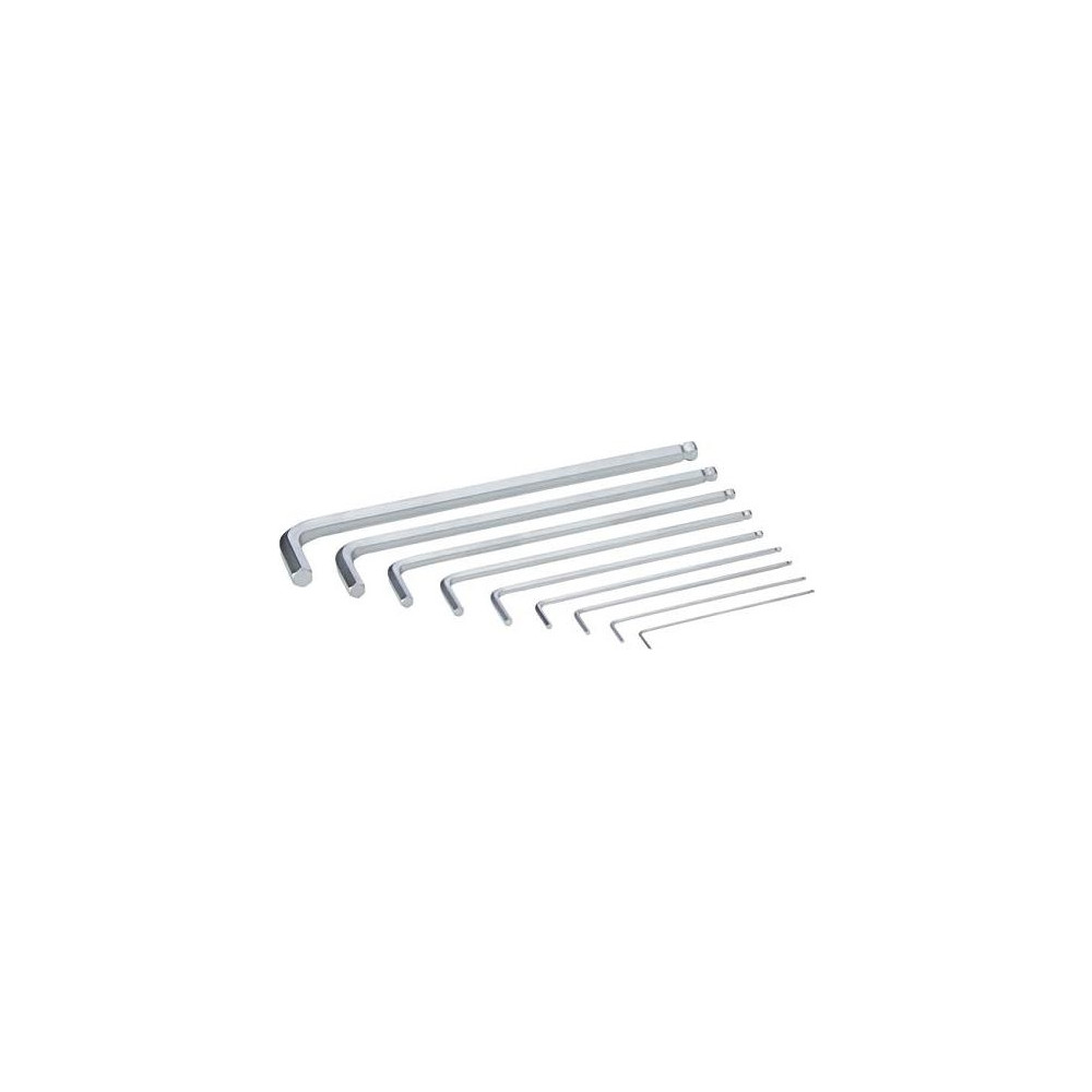 Produktbild för Wera 05073391001, Insexnycklar med L-handtag, set, Metrisk,...