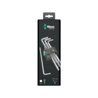 Produktbild för Wera 05073391001, Insexnycklar med L-handtag, set, Metrisk,...