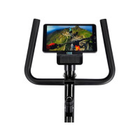 Produktbild för One Fitness RW3011 mekanisk stationär cykel svart och orange