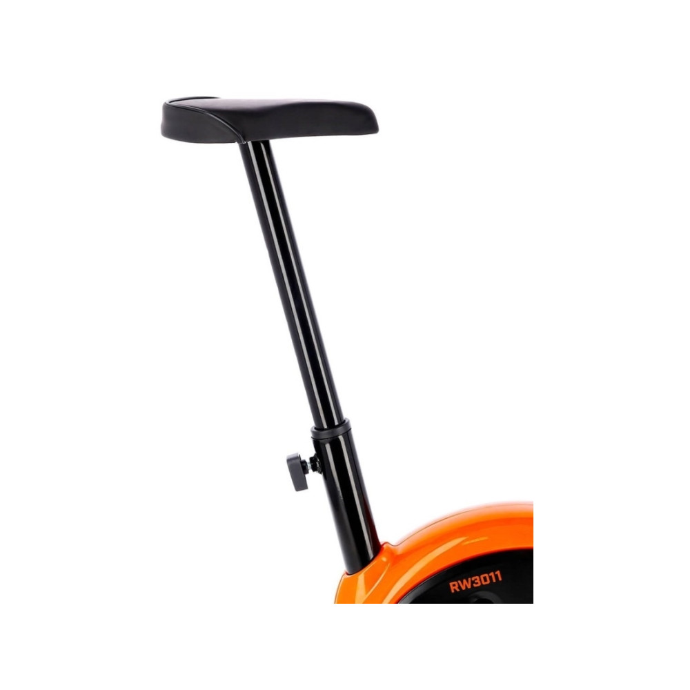 Produktbild för One Fitness RW3011 mekanisk stationär cykel svart och orange