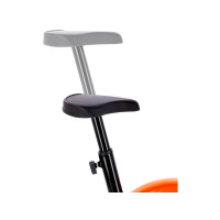 Produktbild för One Fitness RW3011 mekanisk stationär cykel svart och orange