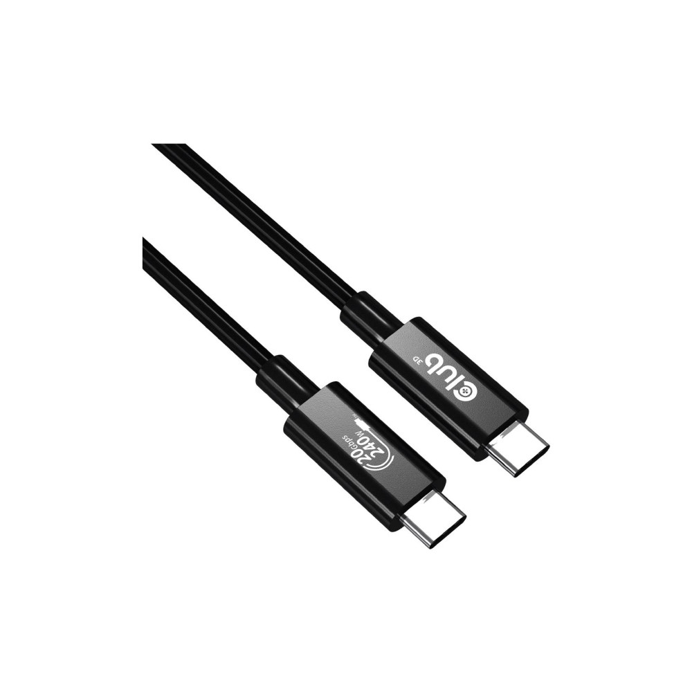 Produktbild för Club 3D - USB typ C-kabel - USB-C till USB-C - 2 m