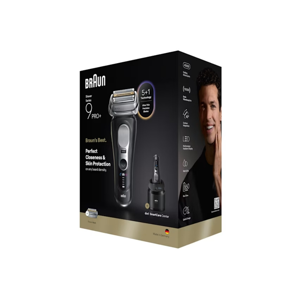 Produktbild för Braun Series 9 Pro+ 9660cc - rakapparat - svart