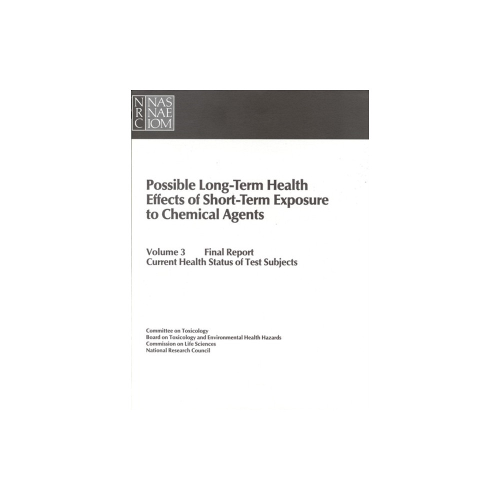 Produktbild för Possible Long-Term Health Effects of Short-Term Exposure To Chemical Agents, Volume 3 (häftad, eng)
