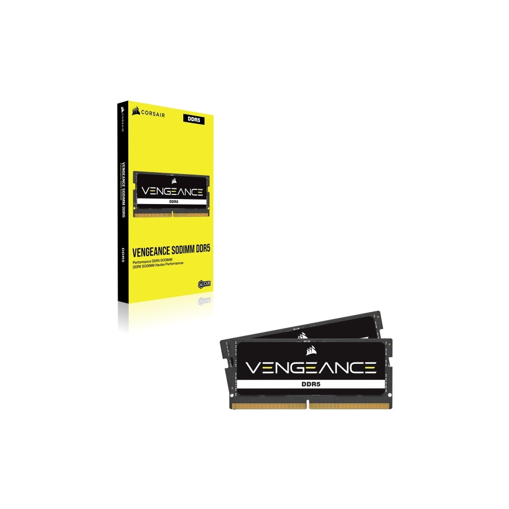 Produktbild för CORSAIR Vengeance - DDR5 - modul - 24 GB - SO DIMM 262-pin - 2400 MHz / PC5-38400