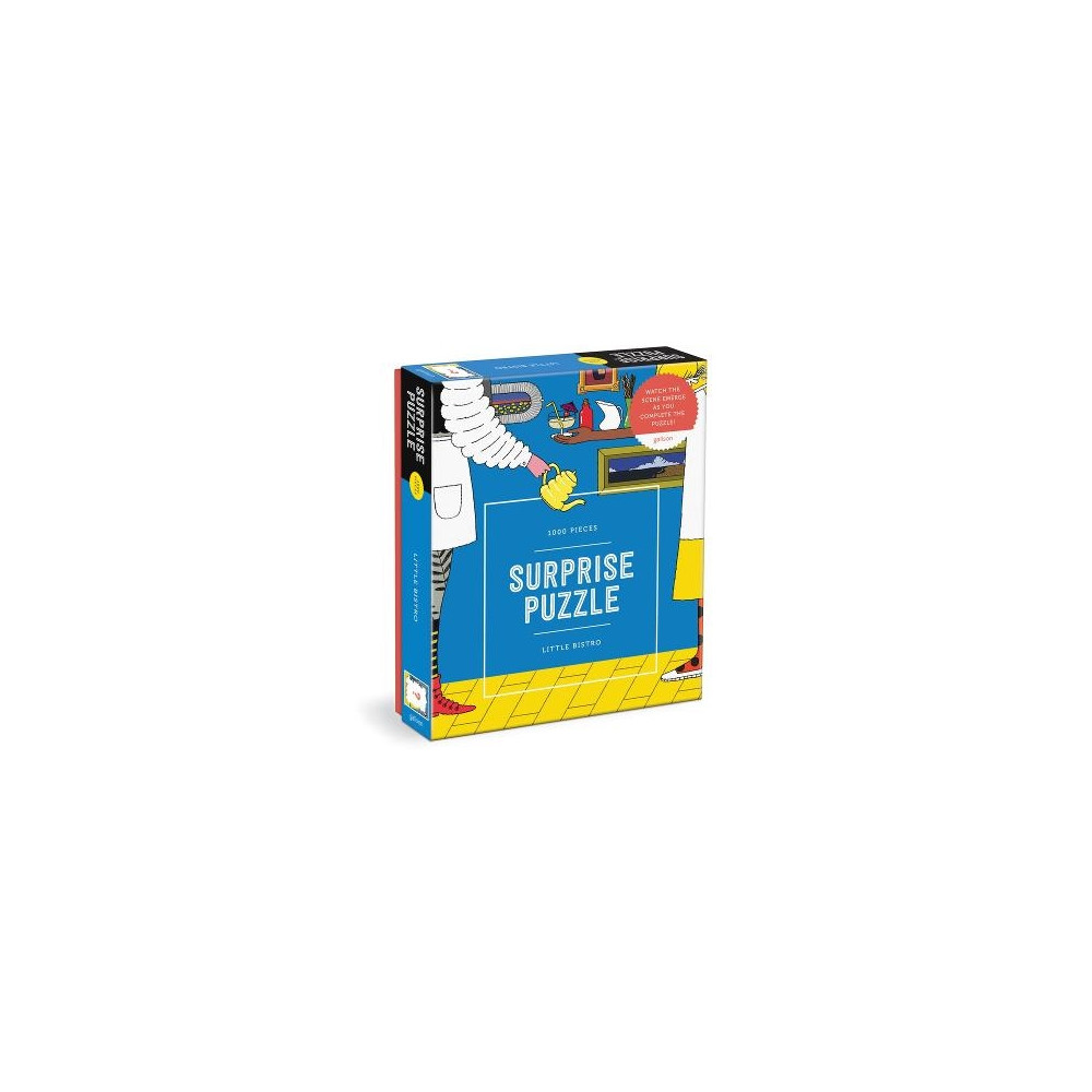 Produktbild för Little Bistro 1000 Piece Surprise Puzzle (bok, eng)
