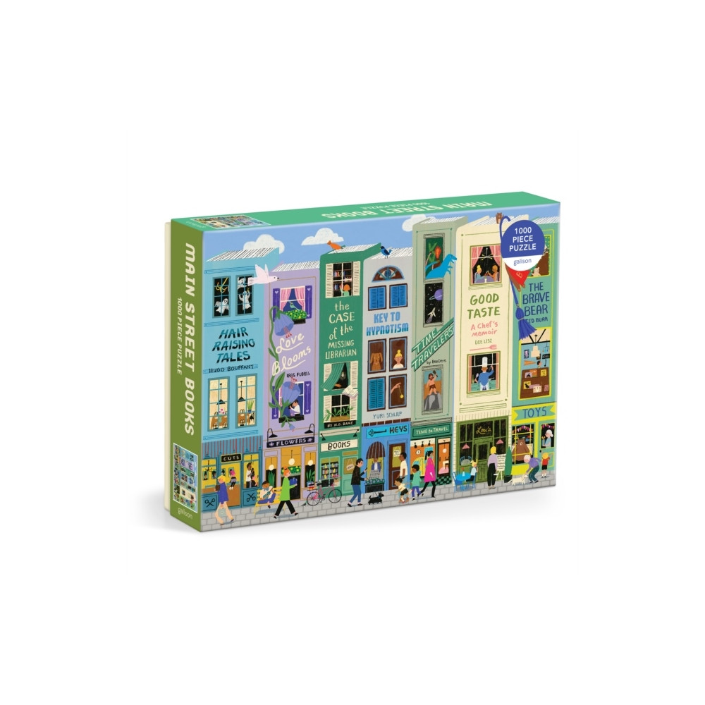 Produktbild för Main Street Books 1000 Piece Puzzle (bok, eng)