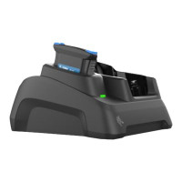 Produktbild för Zebra Single Slot Cradle w/Spare Battery Charger - dockningsstation
