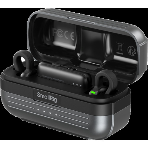 SMALLRIG SmallRig 5717 S70-C2 Wireless Microphone with USB-C Adapter for Phones (Black)