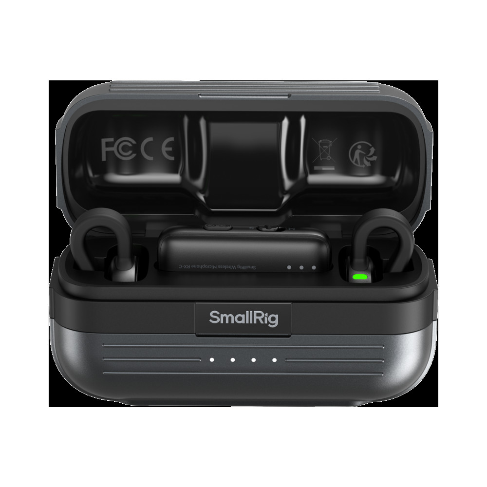 Produktbild för SmallRig 5717 S70-C2 Wireless Microphone with USB-C Adapter for Phones (Black)
