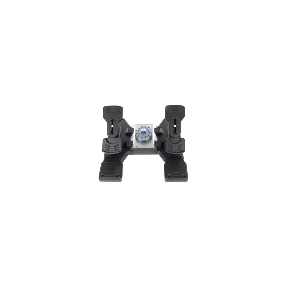 Produktbild för Logitech Flight Rudder Pedals - pedaler - kabelansluten