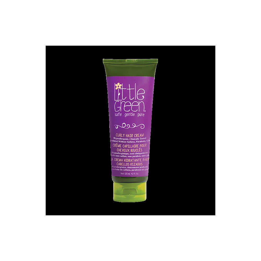 Produktbild för Little Green KIDS Curly Hair Cream krém pro rozčesávání kudrnatých vlasů pro děti 125 ml