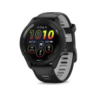 Produktbild för Garmin Forerunner 265 Smartwatch, svart bezel och hölje med...