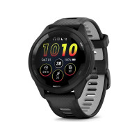Produktbild för Garmin Forerunner 265 Smartwatch, svart bezel och hölje med...