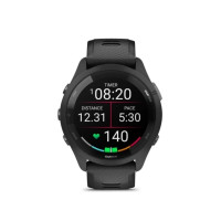 Produktbild för Garmin Forerunner 265 Smartwatch, svart bezel och hölje med...