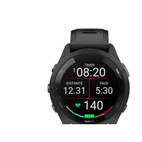 Produktbild för Garmin Forerunner 265 Smartwatch, svart bezel och hölje med...