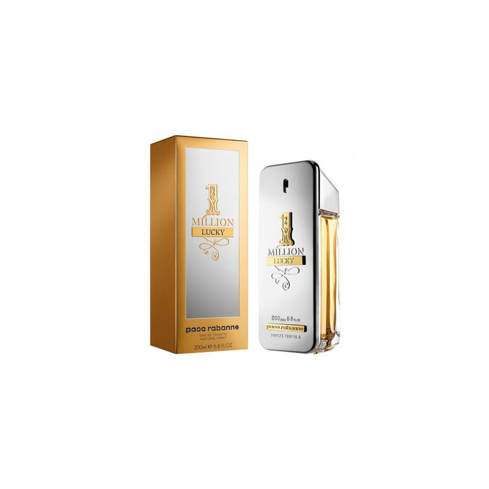 Produktbild för 1 Million Lucky by Paco Rabanne Eau De Toilette for Men 200m...