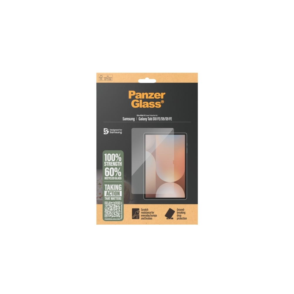 Produktbild för PanzerGlass® Screen Protector Samsung Galaxy Tab S10 FE | S9