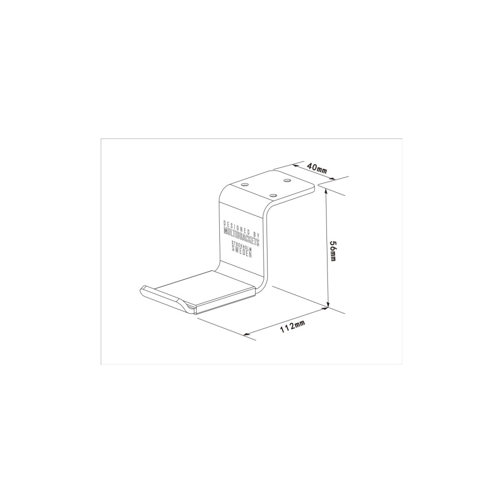 Produktbild för Multibrackets M Headset Holder