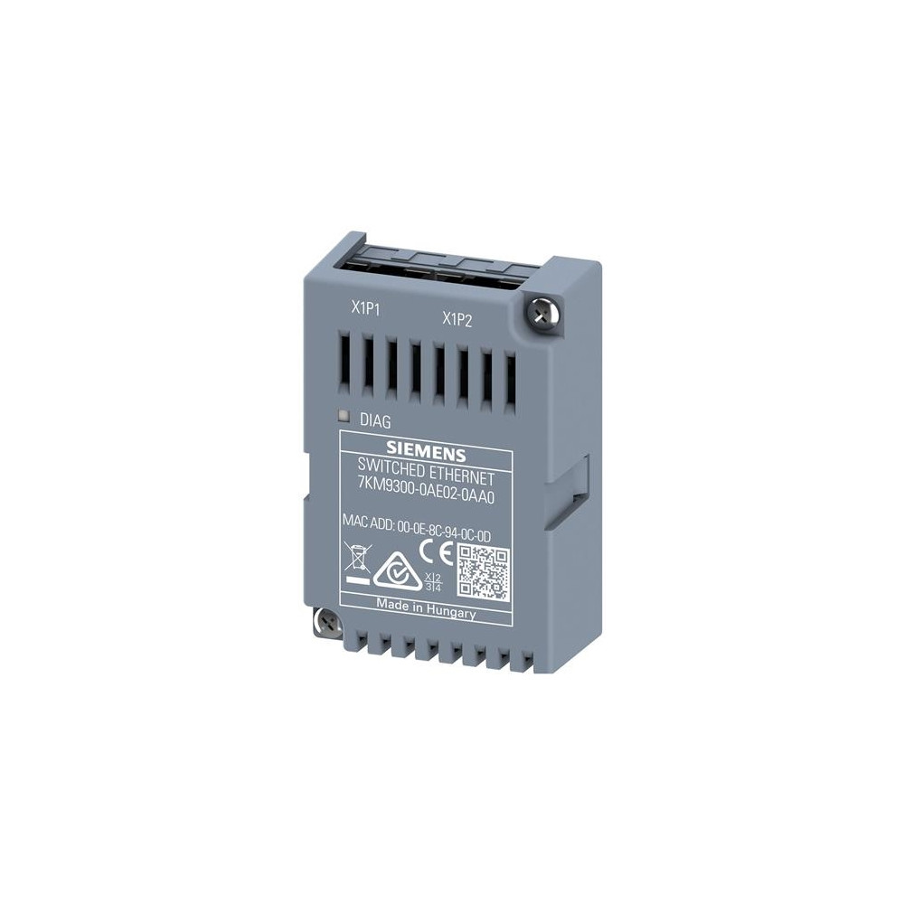 Produktbild för Siemens expansionsmodul skiftad Ethernet PROFINET V3, instic...