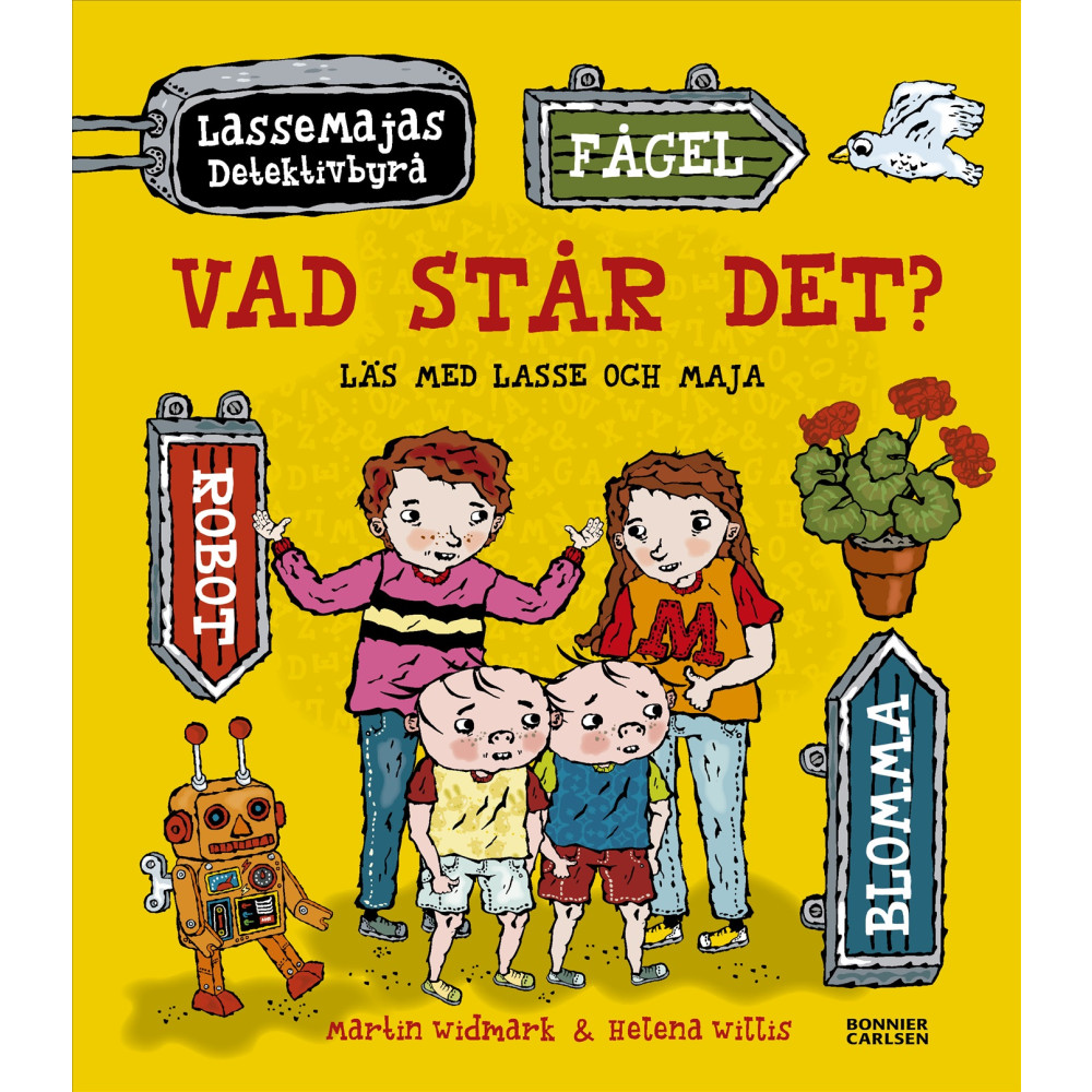 Produktbild för Vad står det? (inbunden)