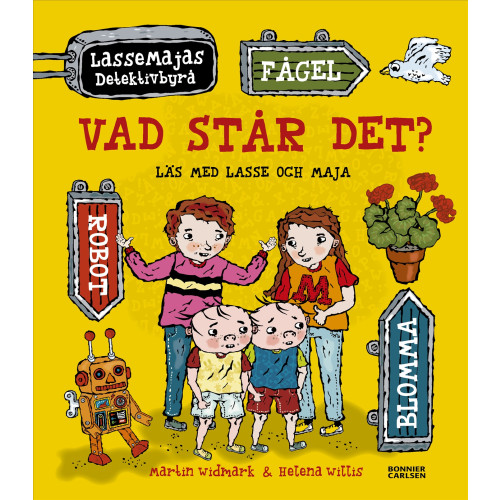 Martin Widmark Vad står det? (inbunden)