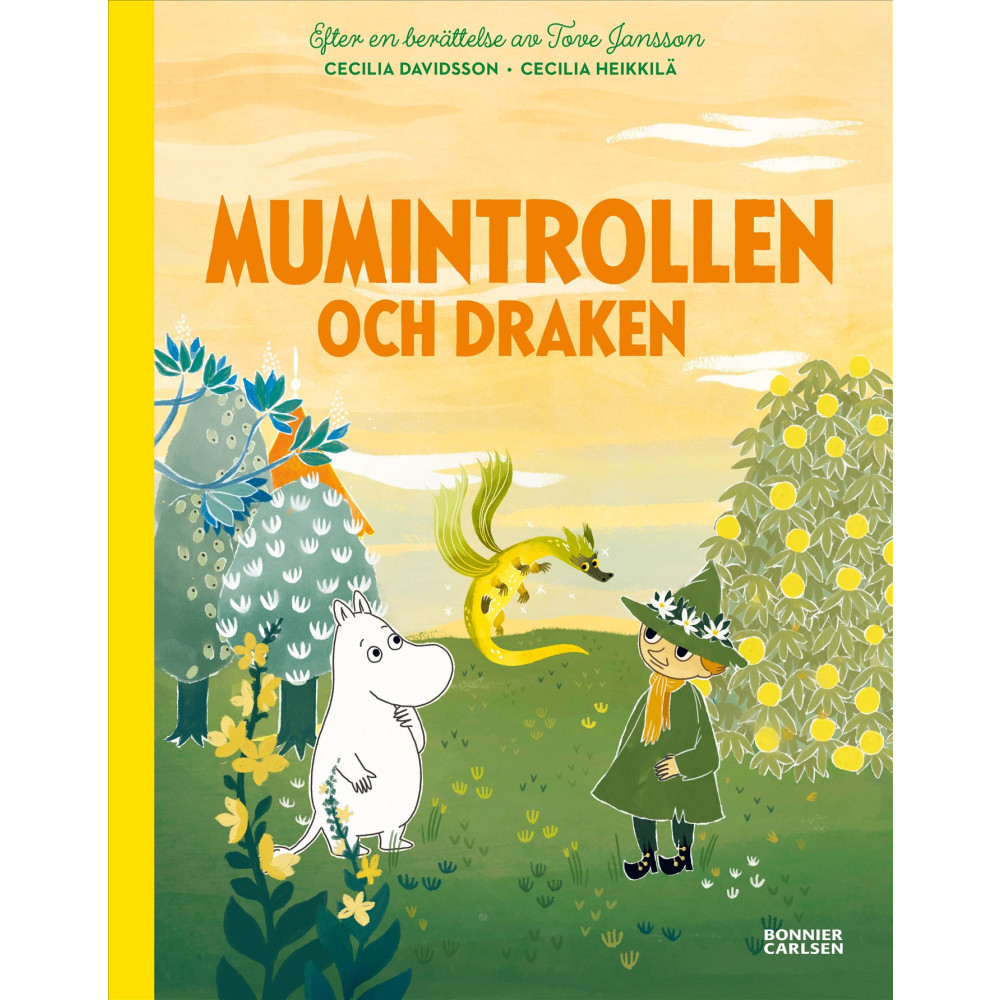 Produktbild för Mumintrollen och draken (inbunden)