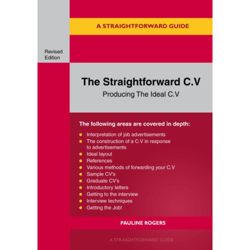 Straightforward Publishing A Guide to the Straightforward C.V. (häftad, eng)