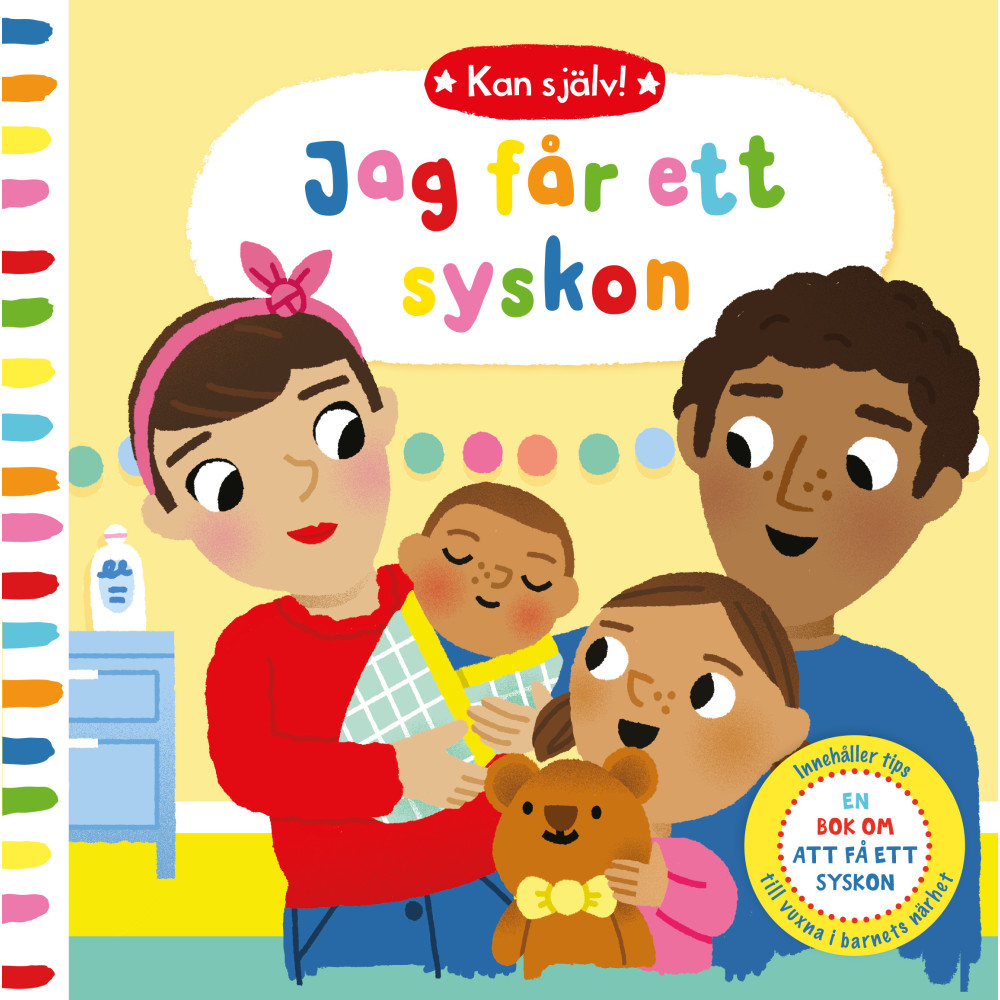 Produktbild för Jag får ett syskon : en bok om att få ett syskon (bok, board book)