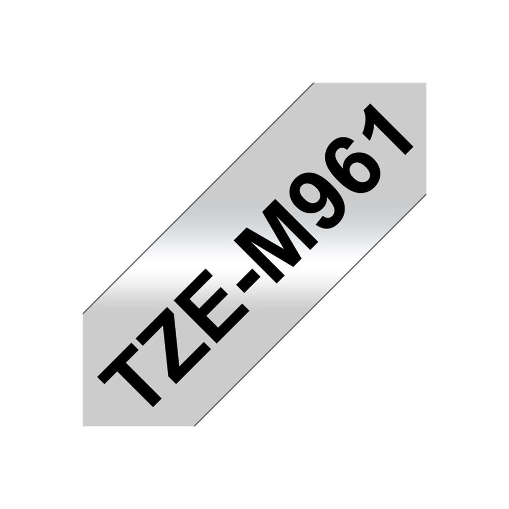 Produktbild för Brother TZe-M961 - bandlaminat - 1 kassett(er) - Rulle 3,6 cm x 8 m)