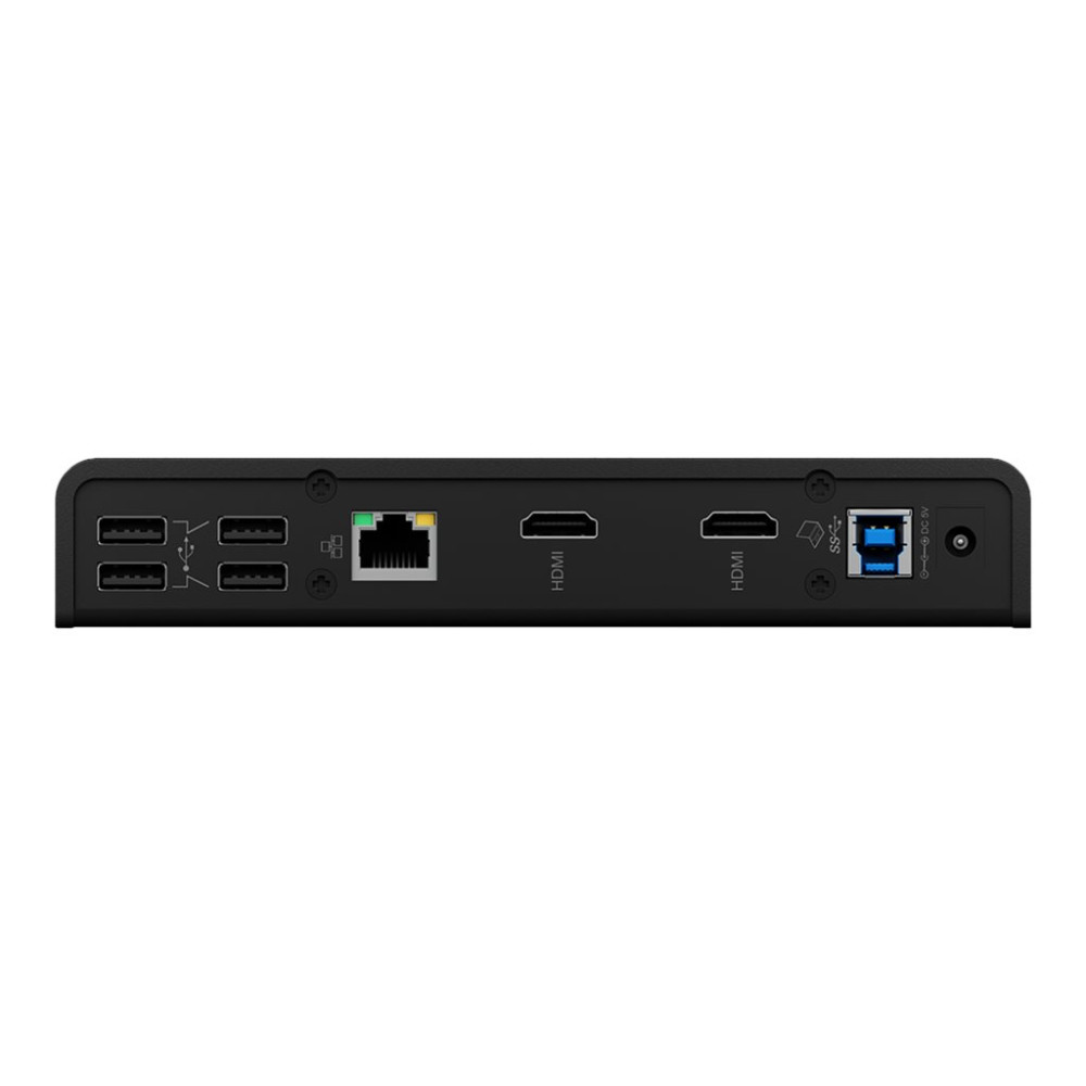 Produktbild för ICY BOX IB-DK2251AC - dockningsstation - USB-C / USB 3.0 - 2 x HDMI - 1GbE