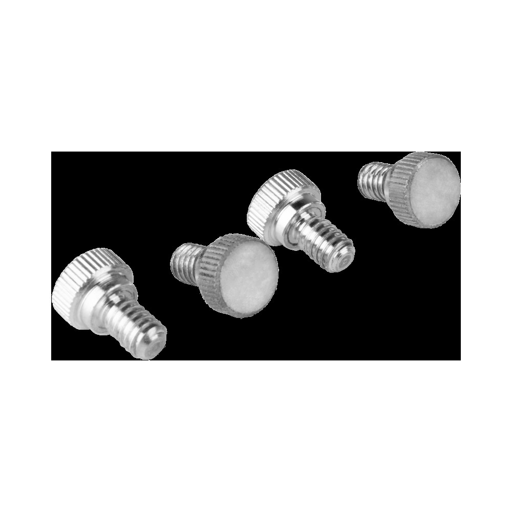 Produktbild för Kupo KS-363 1/4"-20*10mm Steel Thumb Screw, Knurled Head (Set of 4)
