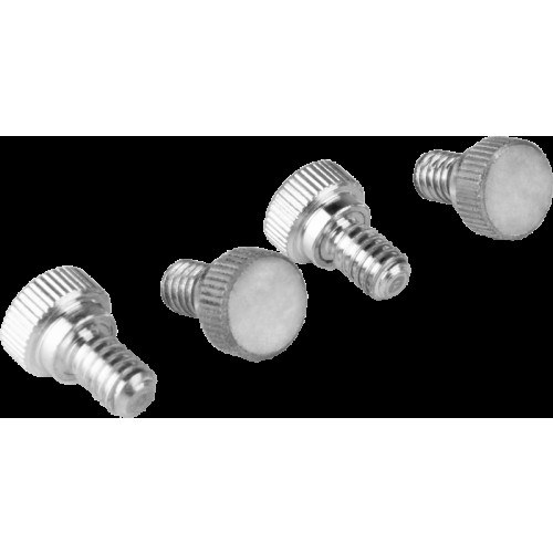 KUPO Kupo KS-363 1/4"-20*10mm Steel Thumb Screw, Knurled Head (Set of 4)