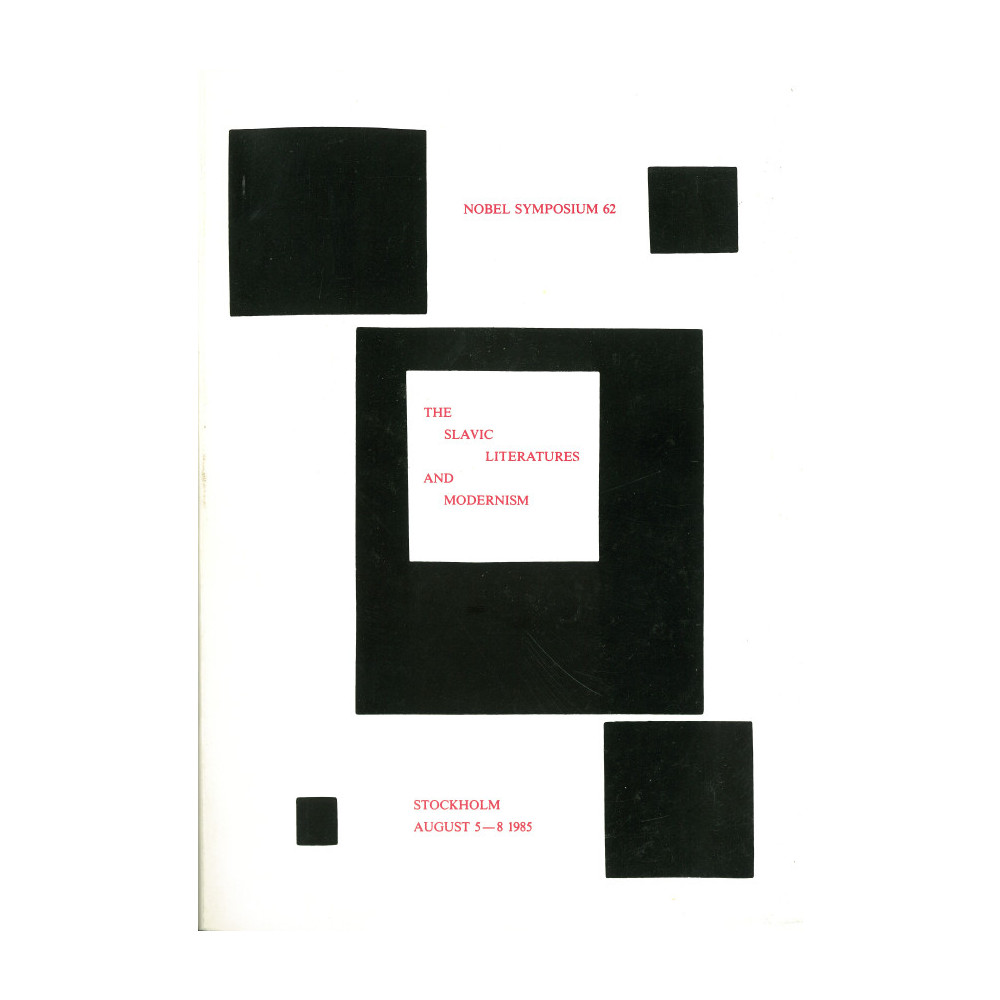 Produktbild för The Slavic Literatures and Modernism : A Nobel Symposium August 5-8 1985 (häftad, eng)