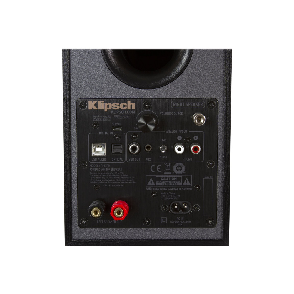 Produktbild för Klipsch Reference Series R-41PM - Bildskärmshögtalare - trådlös