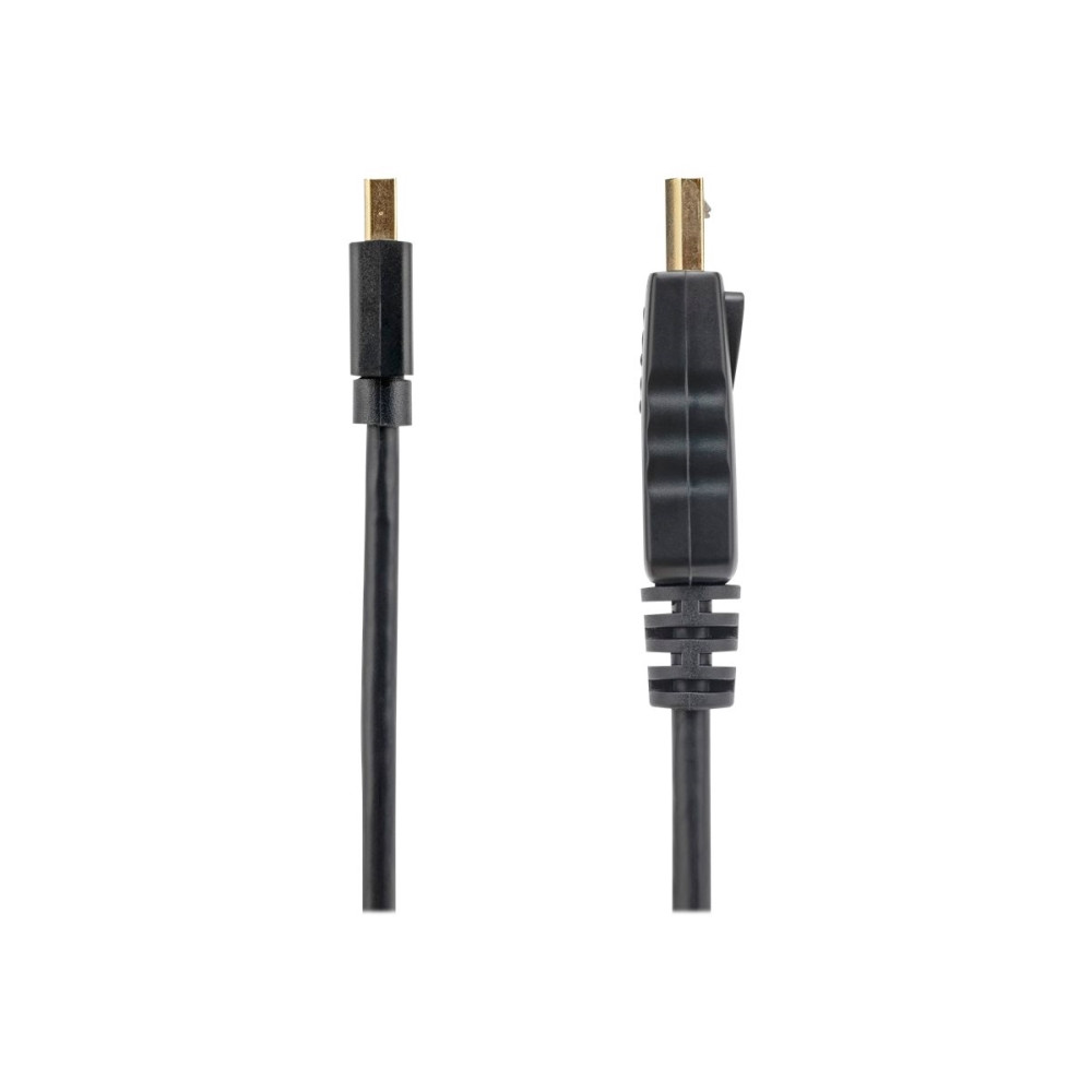 Produktbild för StarTech.com 3 m Mini DisplayPort till DisplayPort 1.2-kabeladapter M/M - DisplayPort 4k - DisplayPort-kabel - 3 m
