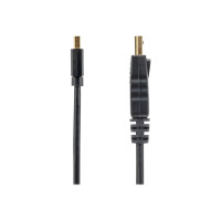 Produktbild för StarTech.com 3 m Mini DisplayPort till DisplayPort 1.2-kabeladapter M/M - DisplayPort 4k - DisplayPort-kabel - 3 m
