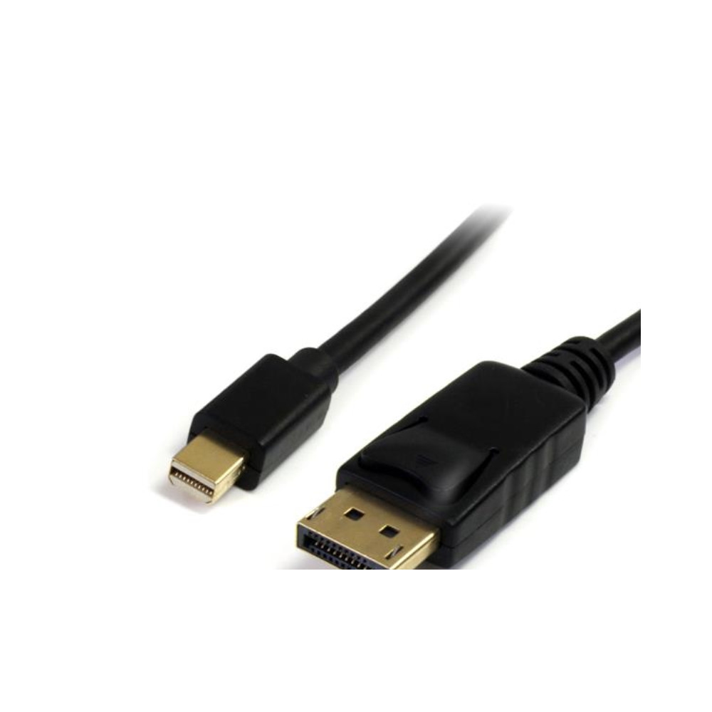 Produktbild för StarTech.com 3 m Mini DisplayPort till DisplayPort 1.2-kabeladapter M/M - DisplayPort 4k - DisplayPort-kabel - 3 m