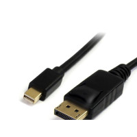 Produktbild för StarTech.com 3 m Mini DisplayPort till DisplayPort 1.2-kabeladapter M/M - DisplayPort 4k - DisplayPort-kabel - 3 m